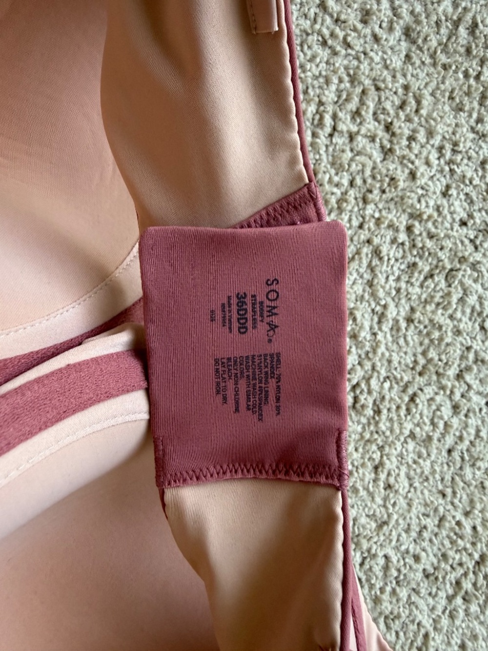 Soma Bodify Strapless Bra - Size 36DDD - Picture 3 of 3